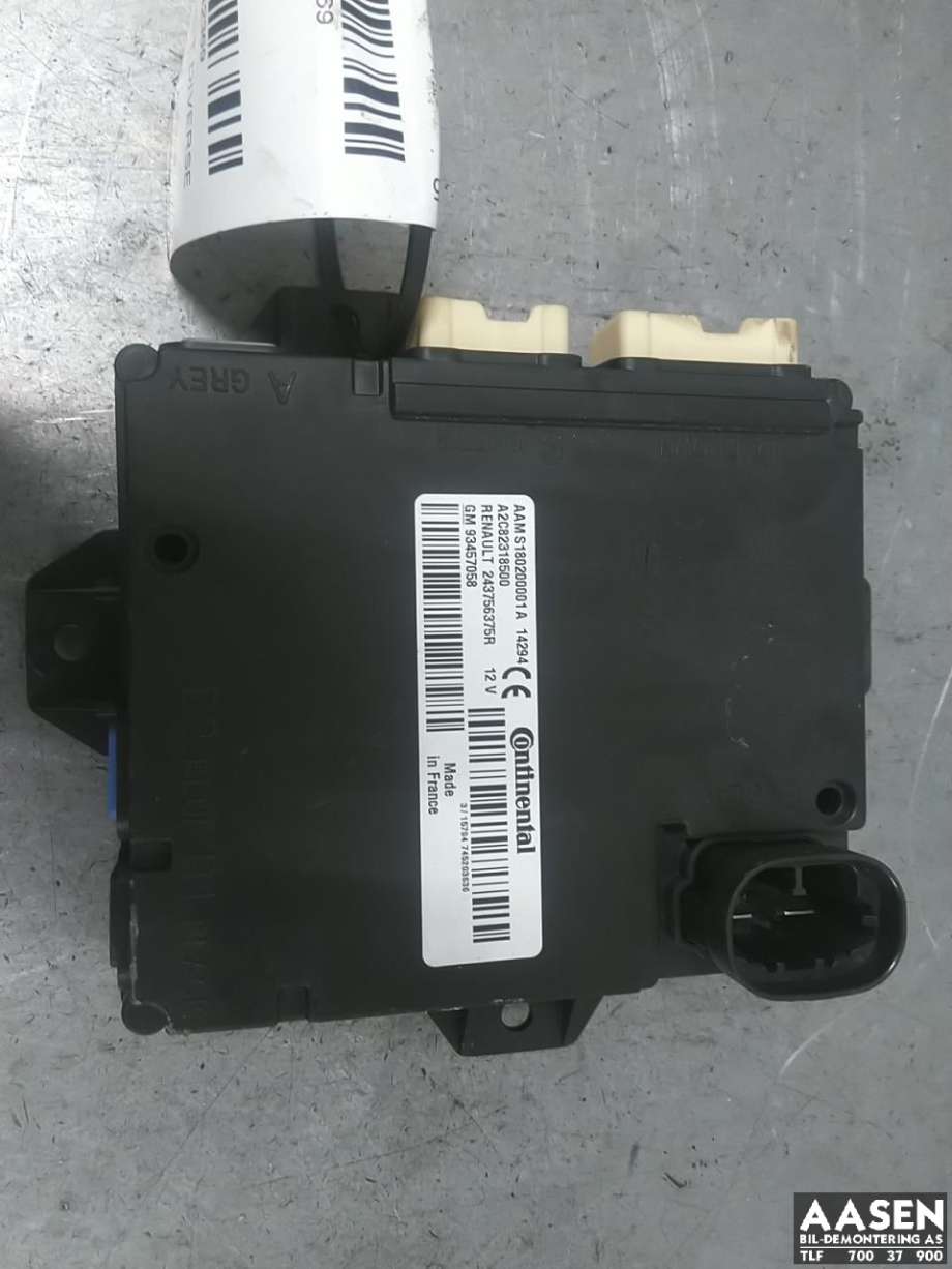 Styreenhet hengerfeste til Opel Vivaro B, 2014-2019  (243756375R)