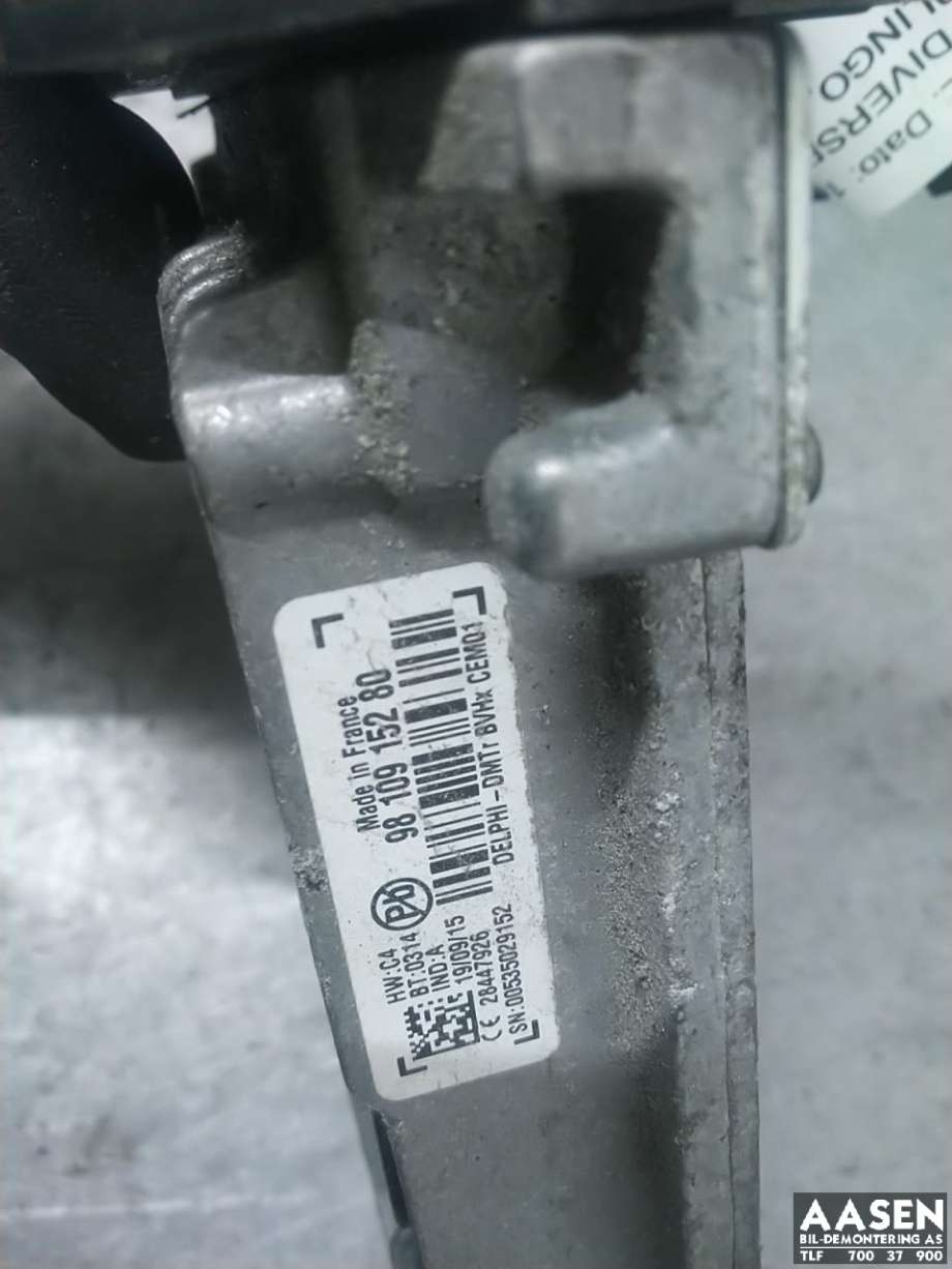 Styreenhet tenning til Citroën Berlingo 2015-2019 (Type II, Fase 2) (98 109 152 80|)