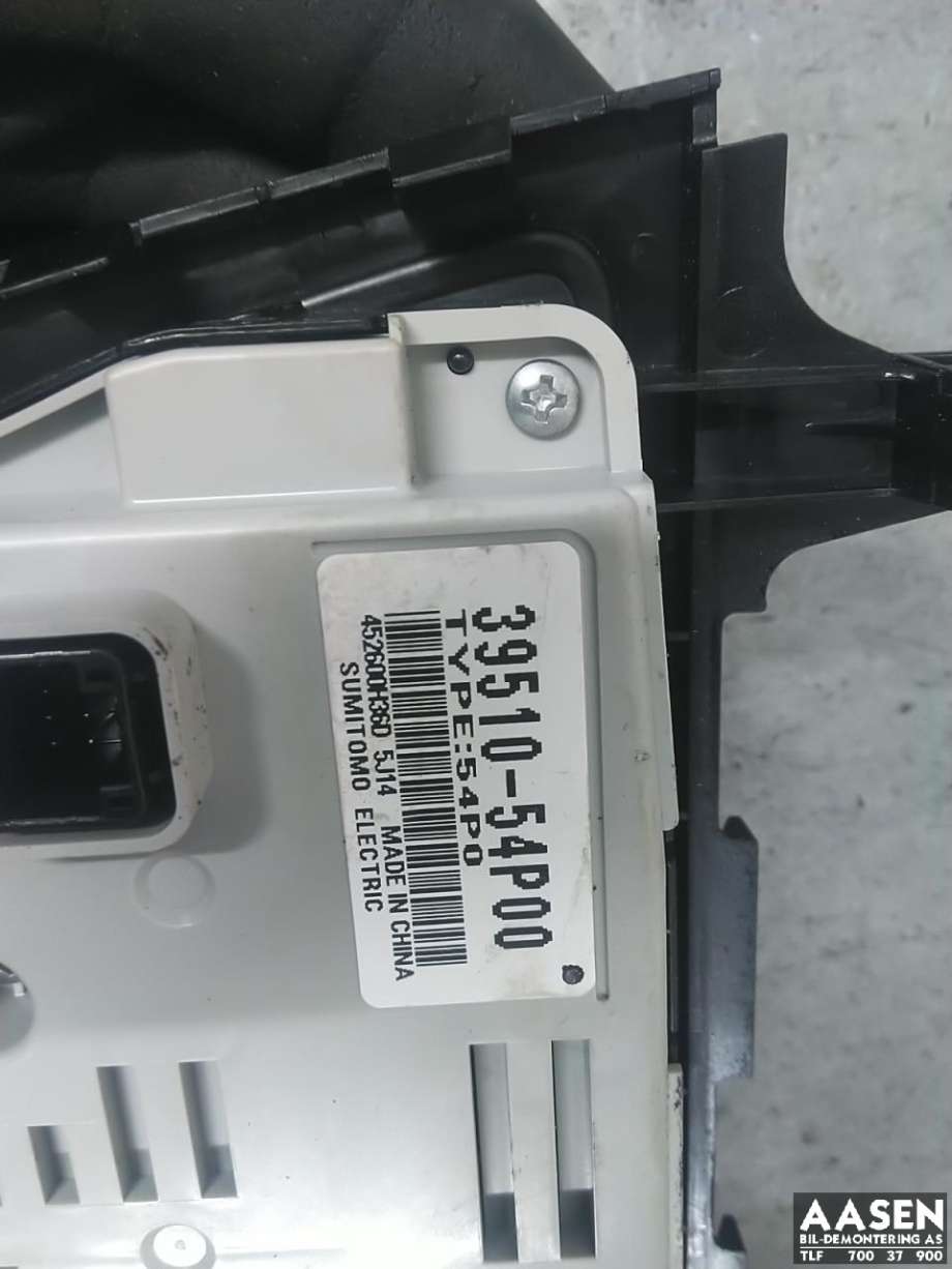 Varmeapparat betjening til Suzuki Vitara 2015-->> (Type IV)  