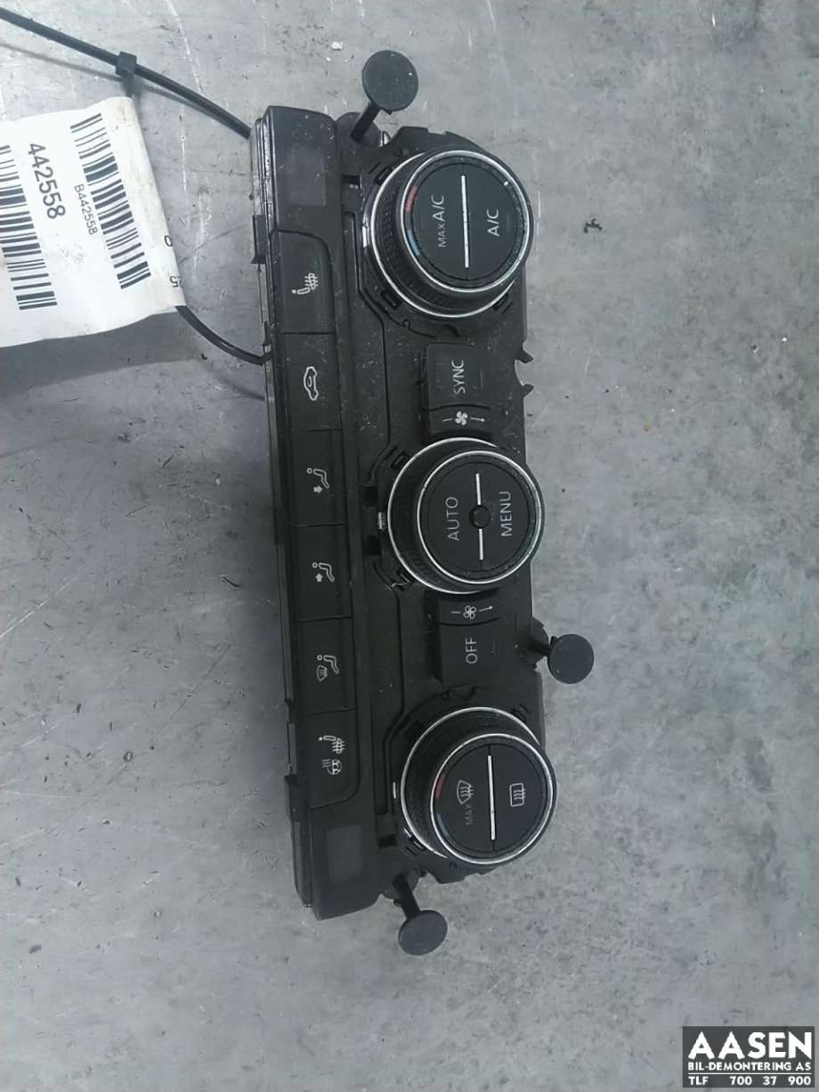 Varmeapparat betjening til VW Golf Sportsvan, 2014-2018 (5G1 907 044 AB)