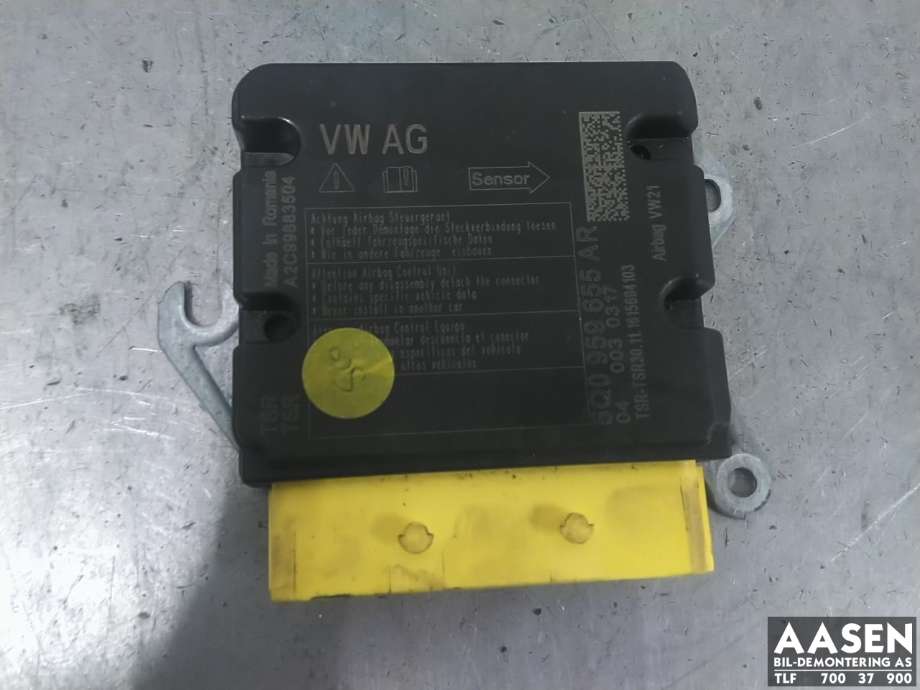 Airbag elektronikk til VW Golf Sportsvan, 2014-2018 (5Q0 959 655 AR)