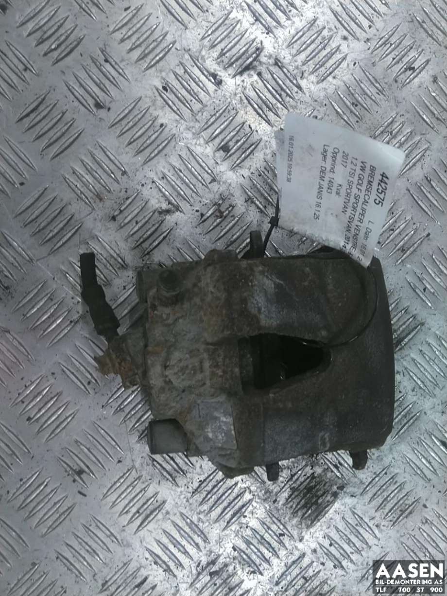 Bremsecaliper venstre foran til VW Golf Sportsvan 2014-2018  (5Q0 615 123|)