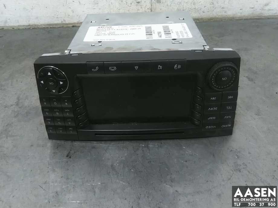 Bilstereo til Mercedes E-Klasse, 2006-2009 (Fase 2) (W211) (W211) (A 211 820 41 97)