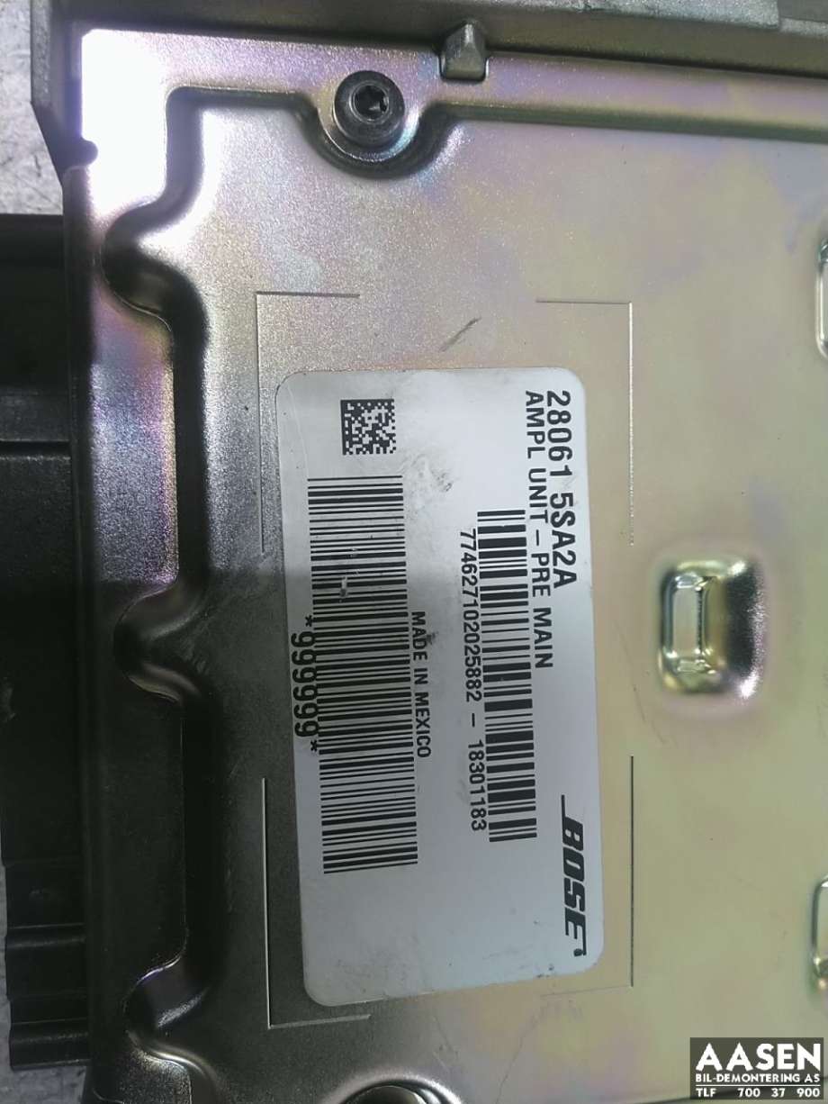 Bilstereo forsterker til Nissan Leaf 2018-->> (Type II)  (280615SA2A|)