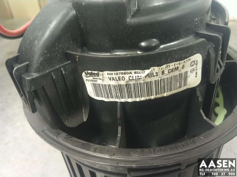 Varmeapparat motor til Peugeot 508 2011-2014 (Type I, Fase 1)  (6441 EW|)