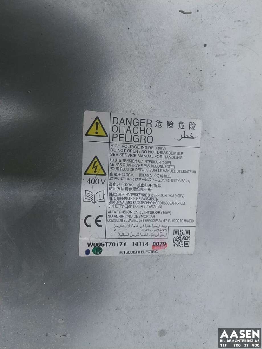 DCDC converter hybrid til Mitsubishi Outlander 2012-2015 (Type III, Fase 1)  
