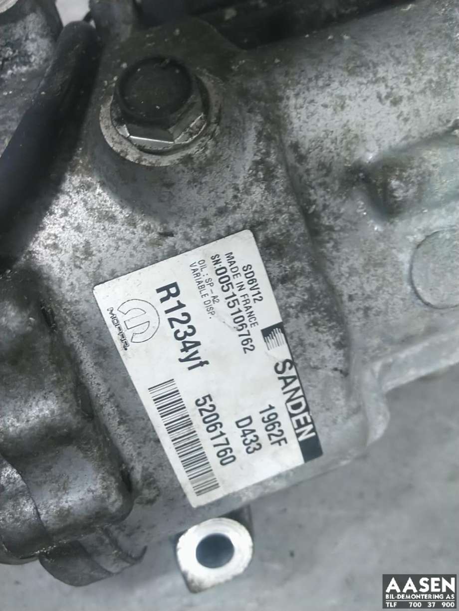 Aircondition kompressor til Fiat Doblo 2010-->> (Type II)  (51868880|71797503|)