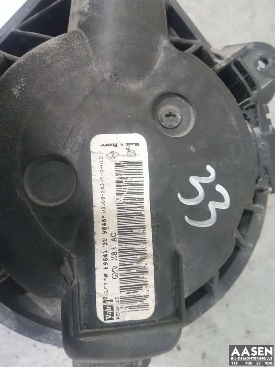 Varmeapparat motor til Nissan Primastar 2001-2006  (2761400QAC|)