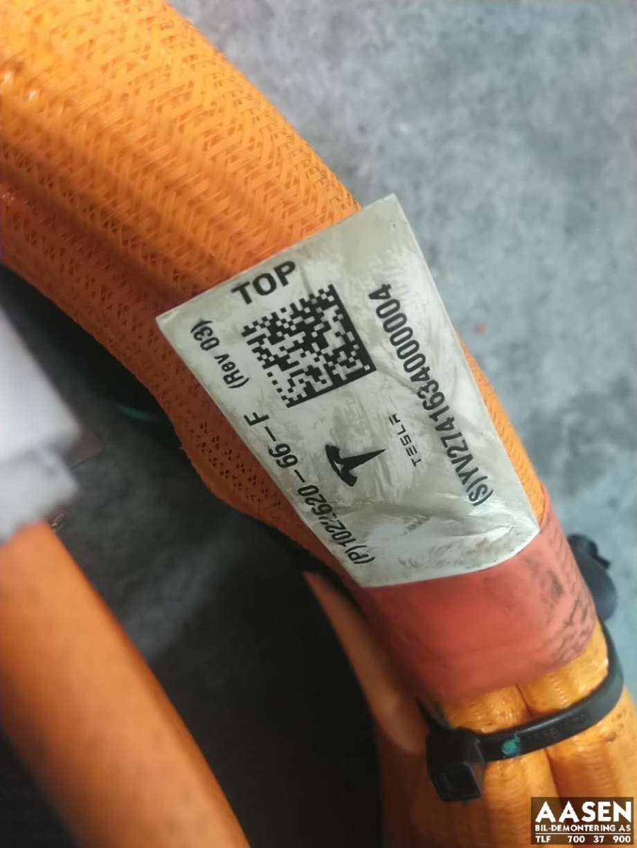 Batterilader inntak/luke til Tesla Model S 2013-2016 (Fase 1)  (1022620-66-F|)