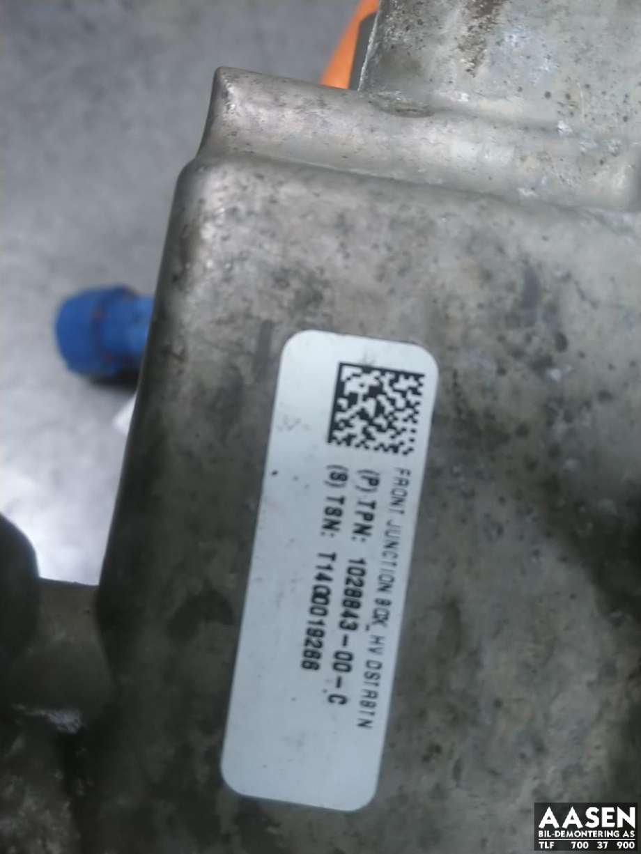 Koblingsboks elbil (HVJB) til Tesla Model S 2013-2016 (Fase 1)  (1028843-00-C|)