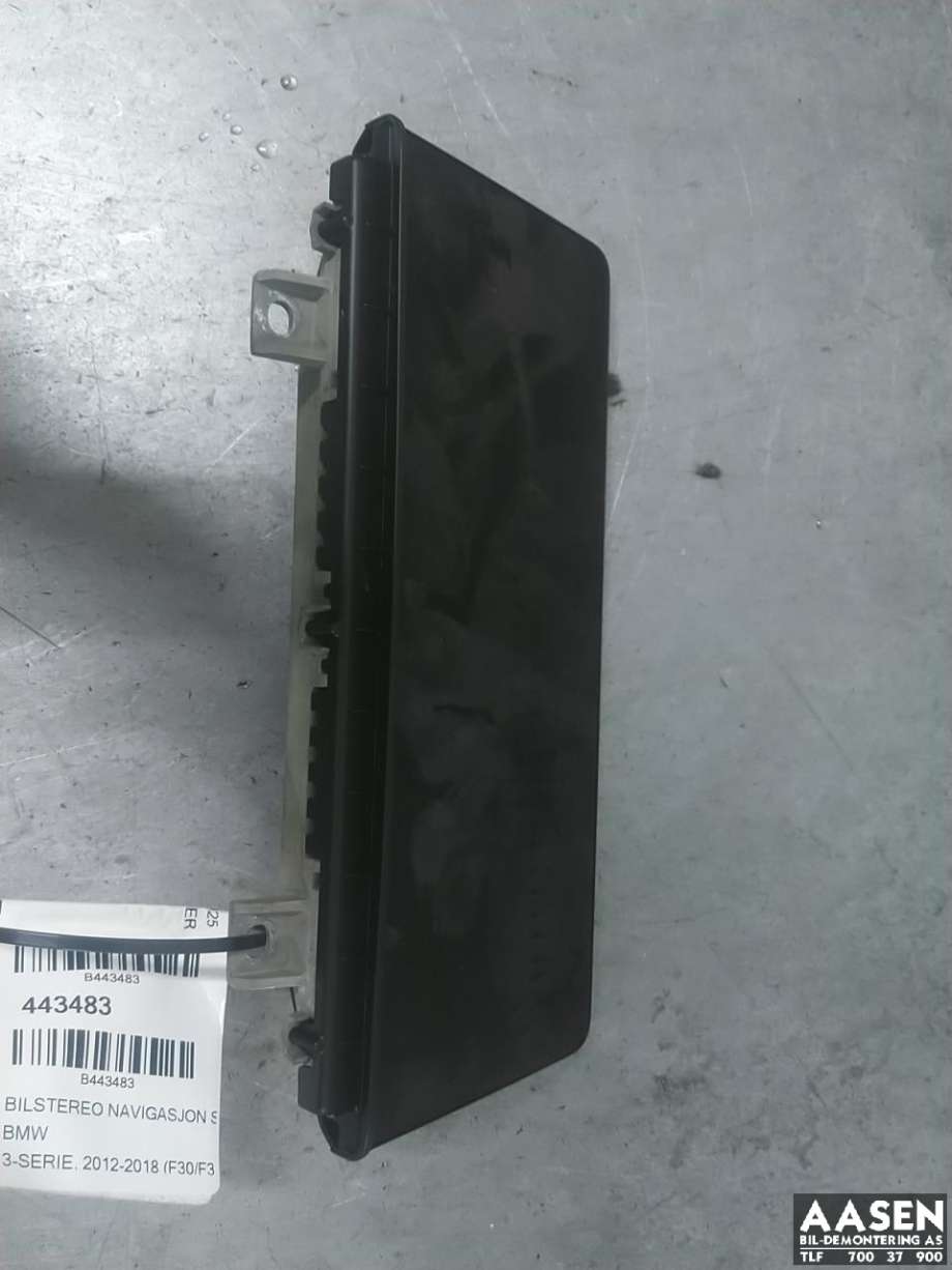 Bilstereo navigasjon skjerm til BMW 3-Serie, 2012-2018 (F30/F31/F34) (F30/F31/F34) (65 50 8 709 339)