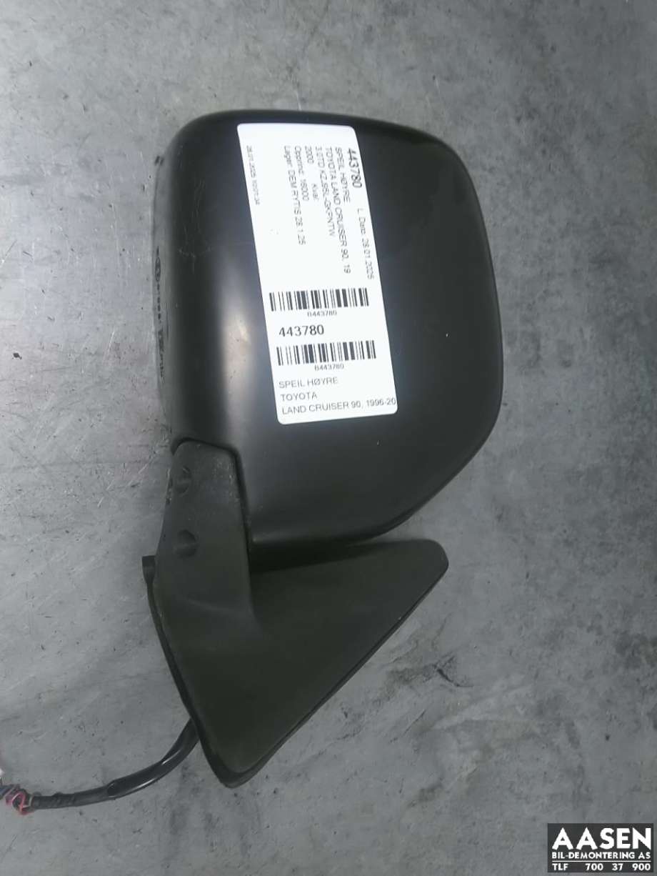 Speil høyre til Toyota Land Cruiser 90, 1996-2002