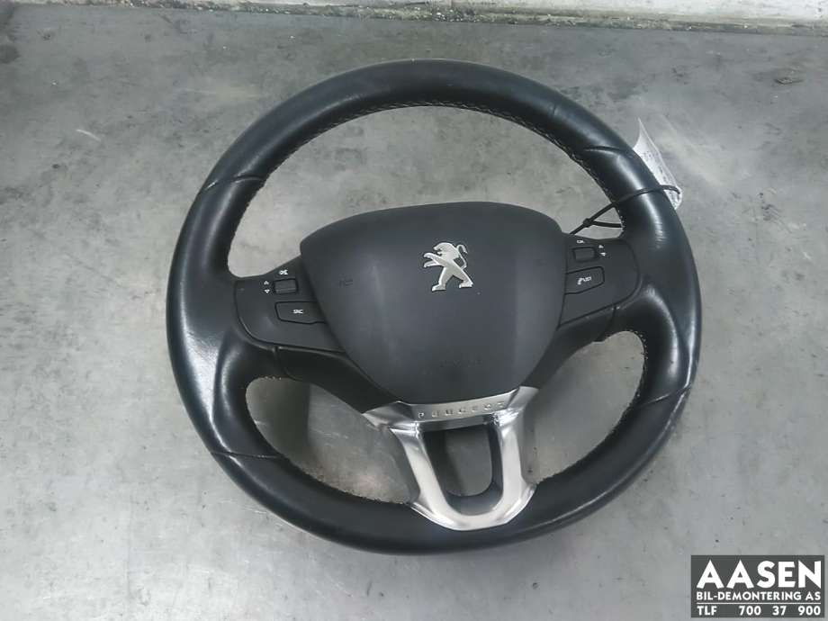 Airbag rattpute til Peugeot 208, 2012-2019 (Type I)  (98 072 114 ZD)