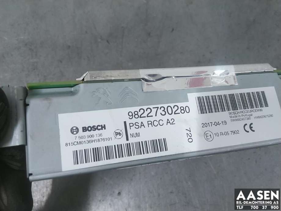 Bilstereo til Peugeot 208 2012-2019 (Type I)  