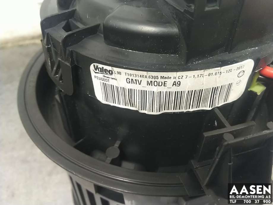 Varmeapparat motor til Peugeot 208 2012-2019 (Type I) (16 081 820 80|)