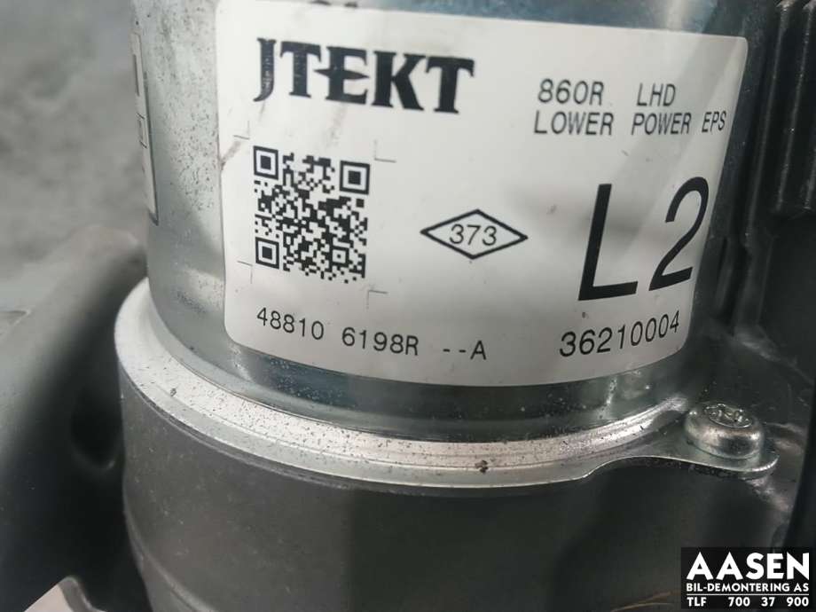 Rattaksel elektrisk servo til Renault Clio 2012-2016 (Type IV, Fase 1)  