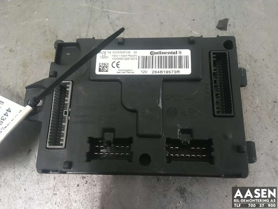 Styreenhet diverse til Renault Clio 2012-2016 (Type IV, Fase 1) (284B19573R|)
