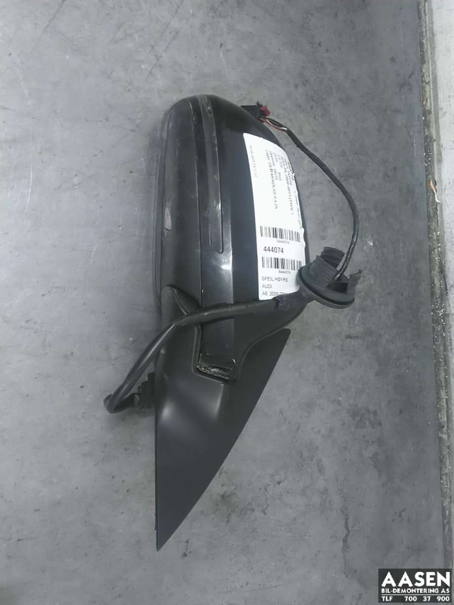 Speil høyre til Audi A6, 2008-2011 (Type III, Fase 2) (C6) (C6) (4F1 857 410 AK)