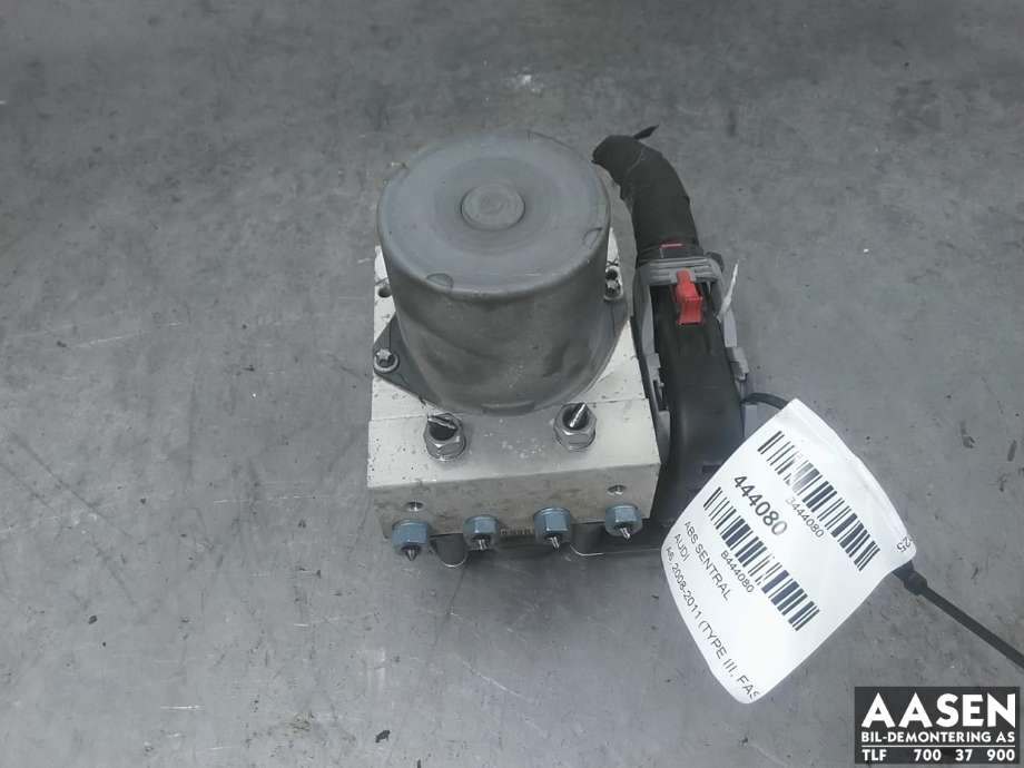 ABS sentral til Audi A6, 2008-2011 (Type III, Fase 2) (C6) (C6) (4F0 614 517 BB)