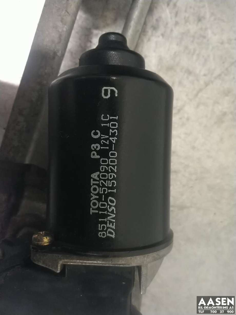 Viskermotor frontrute til Toyota Yaris Verso 1999-2007  (85110-52090|)