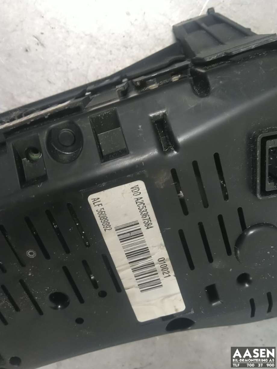 Instrumentpanel til Alfa Romeo 159 2005-2011  
