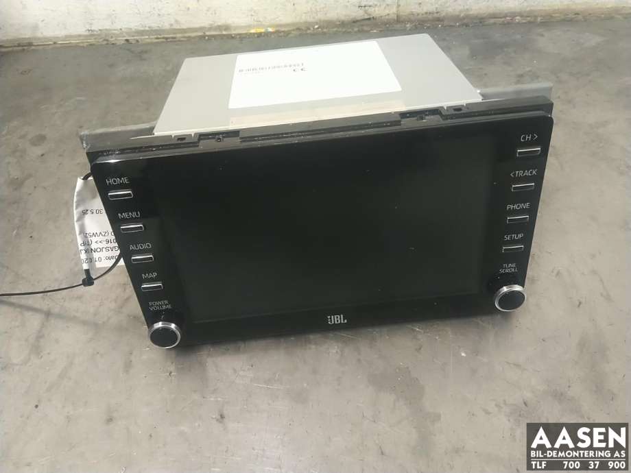Bilstereo navigasjon skjerm til Toyota Prius 2016-2023 (Type IV) (combi) (combi) (PANASONIC|86140-47640|)