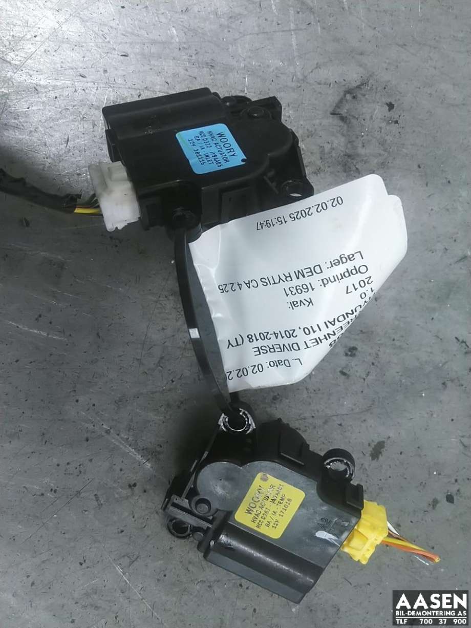 Styreenhet diverse til Hyundai i10 2014-2018 (Type II)
