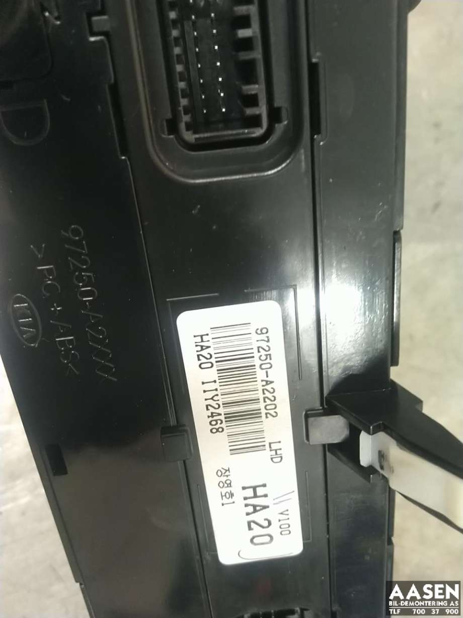 Varmeapparat betjening til Kia Cee