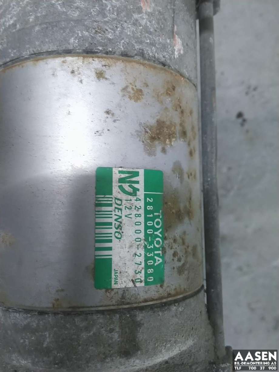 Starter diesel til Toyota Corolla 2007-2013  (28100-33070|)