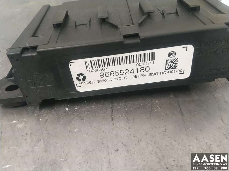 Styreenhet diverse til Peugeot 508 2011-2014 (Type I, Fase 1)