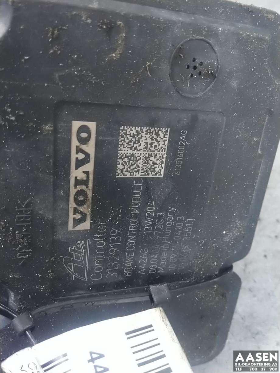 ABS sentral til Volvo V70 2014-2016 (Type III, Fase 2)  (31329139|P31400543|)