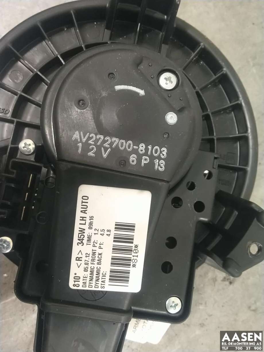 Varmeapparat motor til Toyota Avensis 2009-2015 (Type III, Fase 1) (8710302150|)