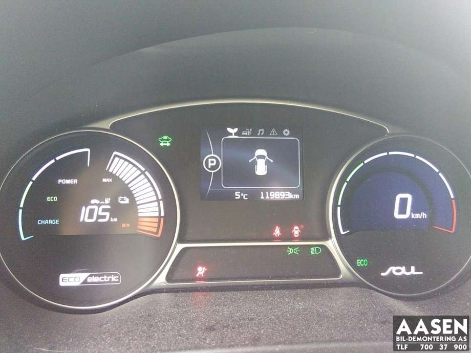 Instrumentpanel til Kia Soul 2014-2019 (Type II)