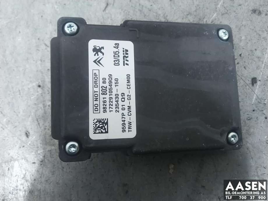 Kamera parkeringshjelp til Peugeot 308 2013-2021 (Type II) (98 261 802 80|16 402 458 80|16 926 617 80)
