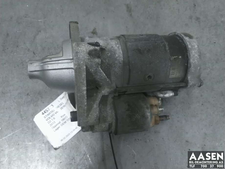 Starter diesel til Volvo V60, 2010-2013 (Type I, Fase 1)  