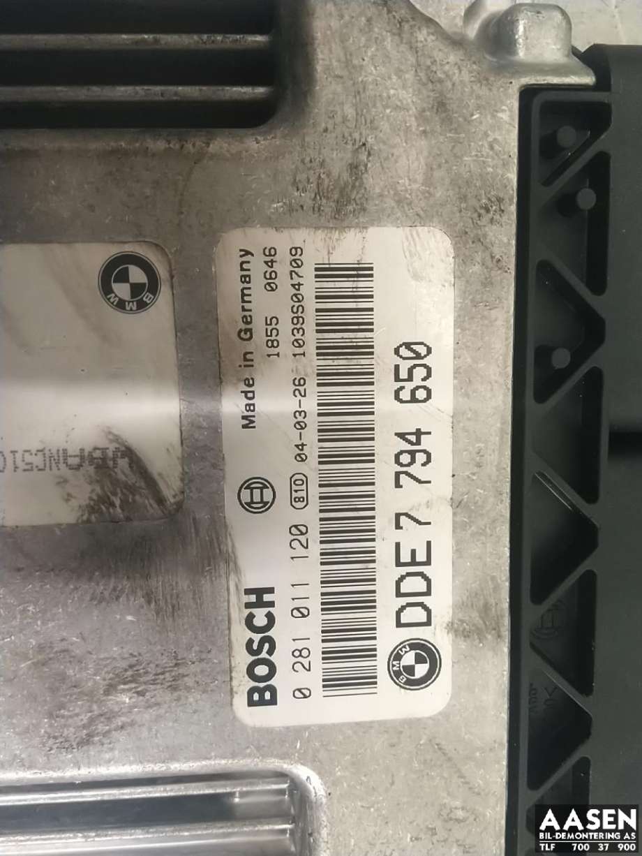 Styreenhet motor til BMW 5-Serie 2003-2010 (E60/E61) (E60/E61) (13 61 7 811 898|)