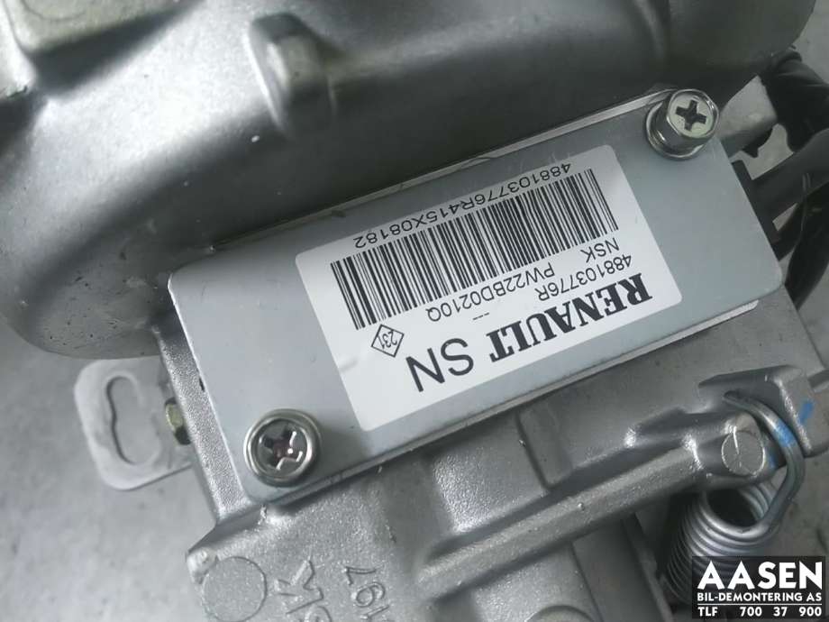 Rattaksel elektrisk servo til Renault Zoe 2013-2019 (Fase 1)