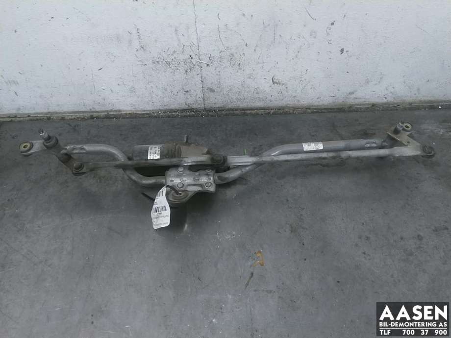 Viskermotor frontrute komplett m/overføring til VW Transporter / Caravelle, 2003-2009 (Fase 1) (T5) (T5) (7H1 955 603)