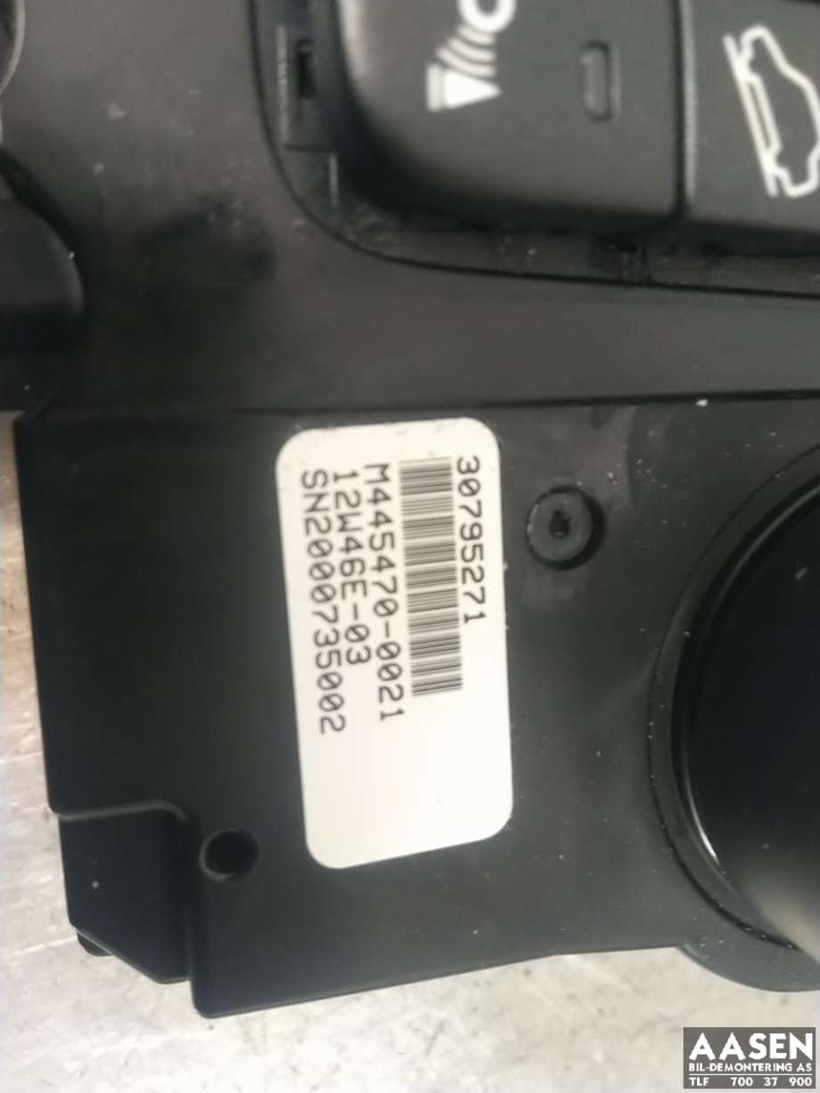 Varmeapparat betjening til Volvo XC70 2008-2013 (Type II, Fase 1)