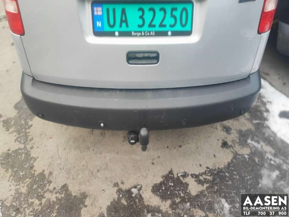Støtfanger bak til VW Caddy 2010-2015 (Type III, Fase 2)  (2K0 807 417 AN|)