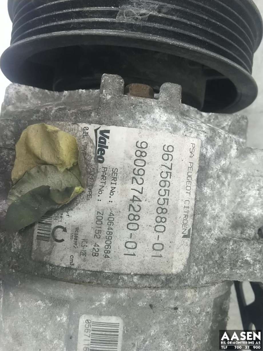 Aircondition kompressor til Peugeot 308 2013-2021 (Type II)  (98 092 742 80|98 151 985 80|)