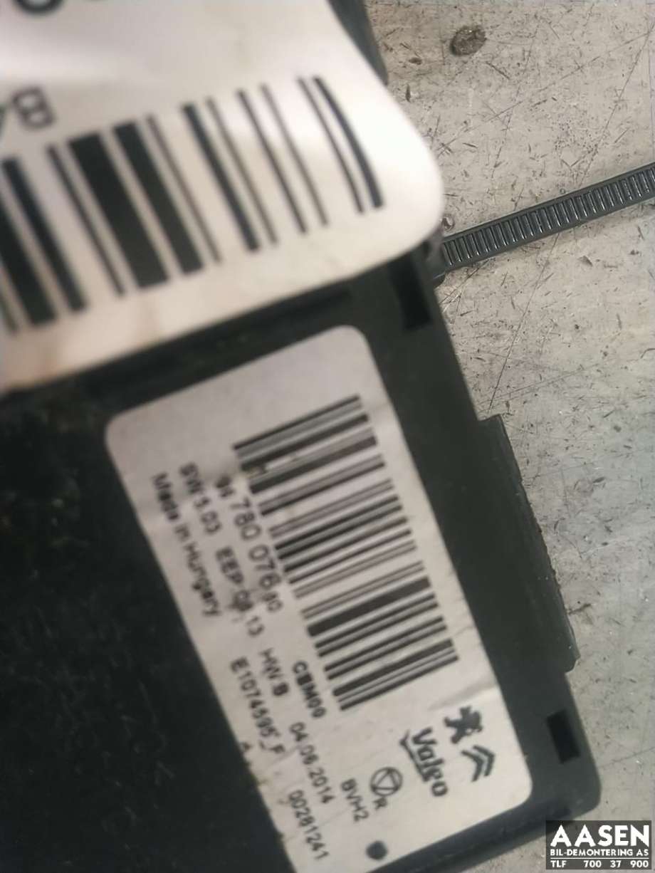 Styreenhet klima/aircondition til Peugeot 308 2013-2021 (Type II)  (9678007680|)