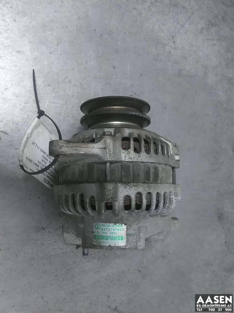 Dynamo diesel til Mazda BT-50, 2007-2013  (WLAA-18-300A)