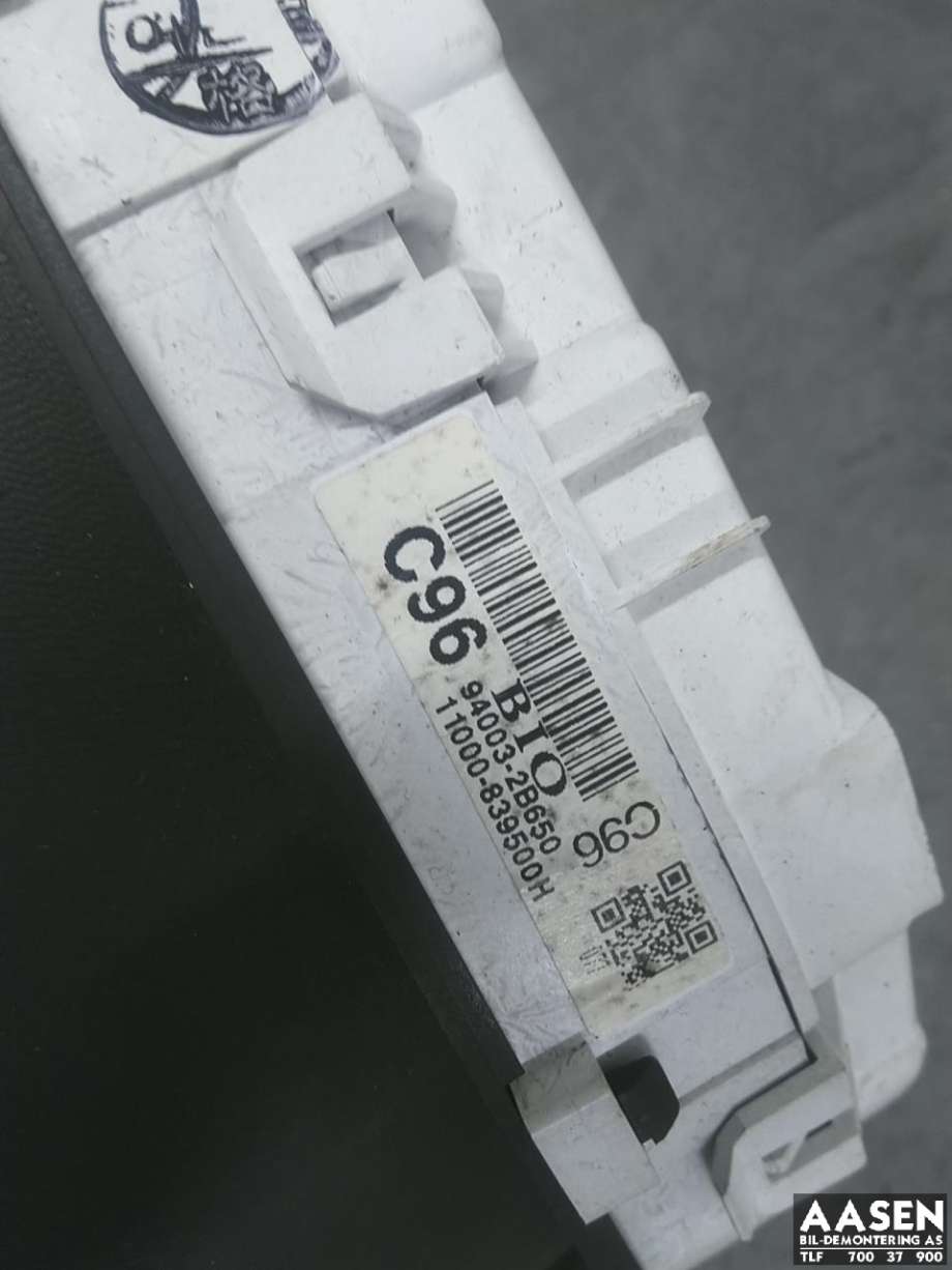 Instrumentpanel til Hyundai Santa Fe 2006-2009 (Type II, Fase 1)  (94003 2B650|)