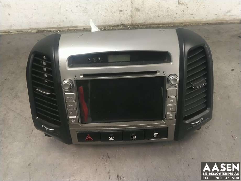 Bilstereo til Hyundai Santa Fe, 2006-2009 (Type II, Fase 1)  