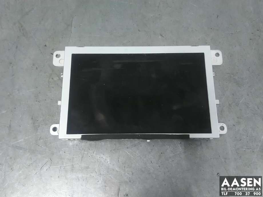 Bilstereo navigasjon skjerm til Audi A4, Allroad, 2009-2016 (Type I) (B8) (B8) (8R0 919 604 A)