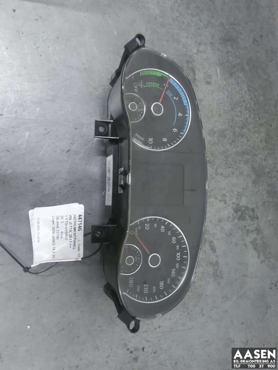 Instrumentpanel til VW Jetta 2011-->> (5C6 920 882 X|5C6 920 882|)
