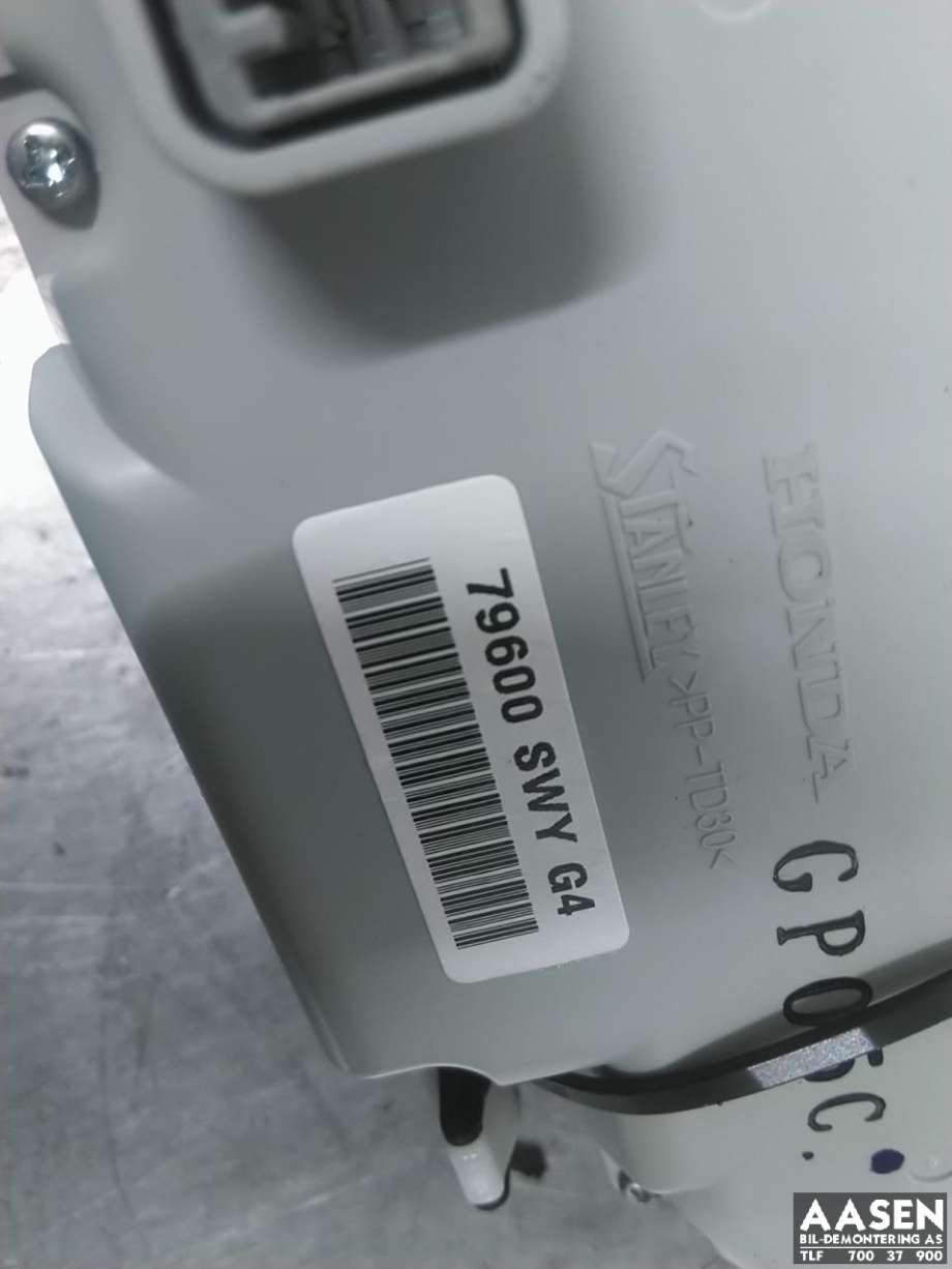 Varmeapparat betjening til Honda CR-V 2007-2012 (Type III)  