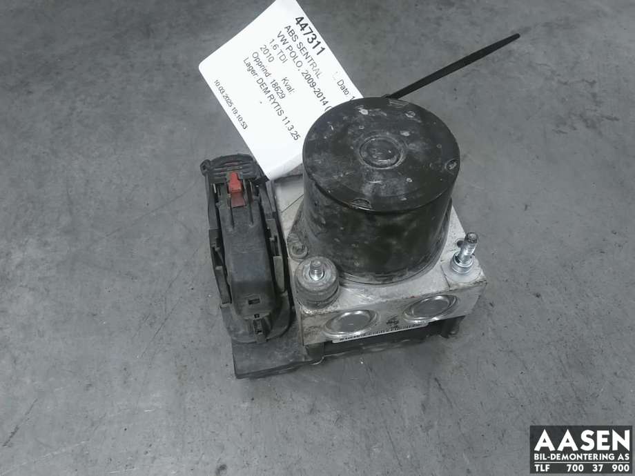 ABS sentral til VW Polo 2009-2014 (Type V, Fase 1) (6R0 614 517 BA|)
