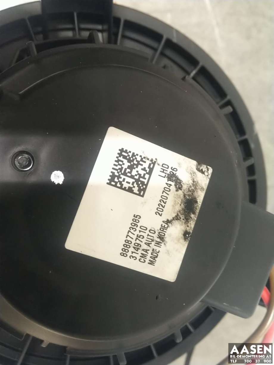 Varmeapparat motor til Volvo XC40 2018-2024  (31497510|)